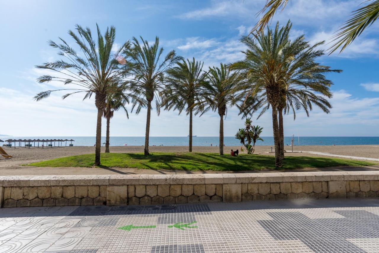 Malaga Beach And Historic Centre Malagueta Extérieur photo